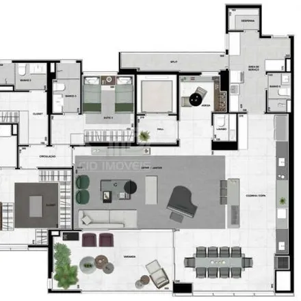 Buy this 4 bed apartment on Avenida Dom Bosco in Popular, Cuiabá - MT