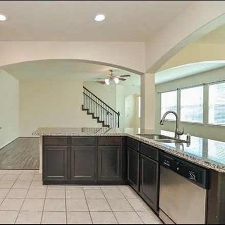 Rent this 3 bed house on 14504 Roaring Fork Lane in Harris County, TX 77095