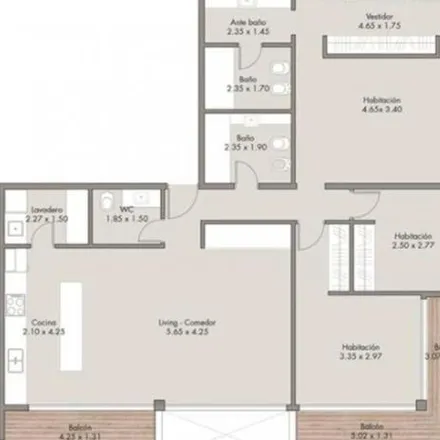 Buy this 3 bed apartment on Lavalle 499 in Partido de Ituzaingó, B1714 LVH Ituzaingó