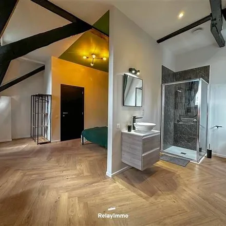 Rent this 1 bed apartment on Rue des Six Filles 3 in 7500 Tournai, Belgium