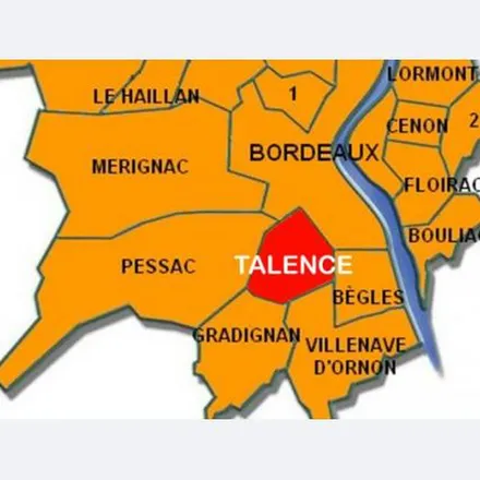 Rent this 1 bed apartment on Talence in Gironde, France