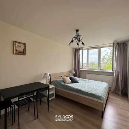 Rent this 1 bed apartment on Gnieźnieńska 21a in 31-317 Krakow, Poland