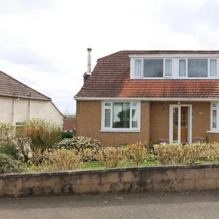 Rent this 3 bed house on Ravelston Road in Bearsden, G61 1AZ