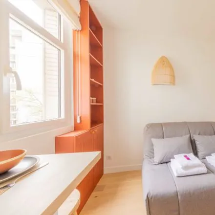 Rent this studio apartment on 27 Rue Chanez in 75016 Paris, France