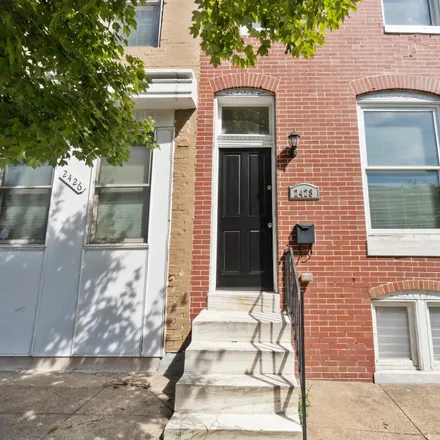 Buy this 2 bed townhouse on 2430 Jefferson Street in Baltimore, MD 21205