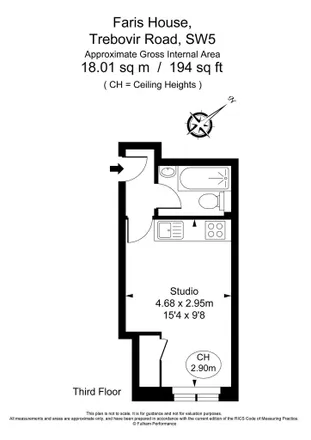Image 8 - Faris House, 36 Trebovir Road, London, SW5 9NQ, United Kingdom - Apartment for rent