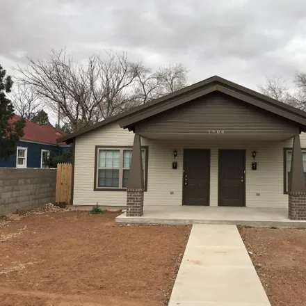 Rent this 2 bed duplex on 1904 14th Street in Lubbock, TX 79401