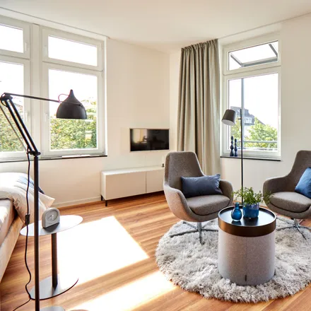 Rent this 1 bed apartment on Gertrudisplatz 1 in 40229 Dusseldorf, Germany