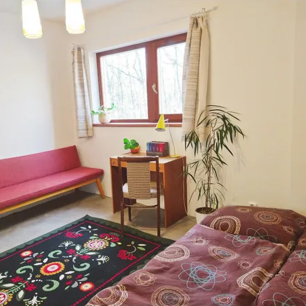 Rent this 1 bed apartment on Mokřanská 1491/30 in 100 00 Prague, Czechia