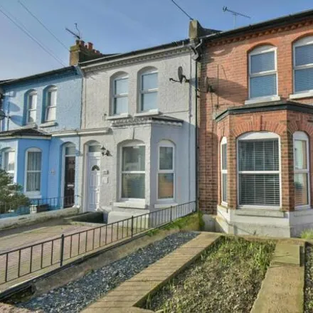 Buy this 2 bed townhouse on 73 Windsor Road in Bexhill-on-Sea, TN39 3PE