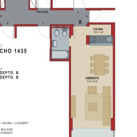 Buy this studio apartment on Ayacucho 1429 in Recoleta, 1113 Buenos Aires