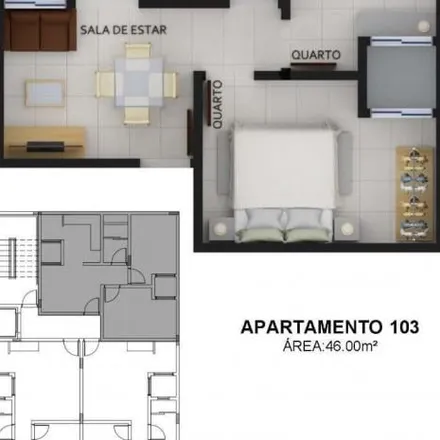 Buy this 2 bed apartment on QN 1 Conjunto 13 a 18 in Colônia Agrícola Sucupira, Riacho Fundo - Federal District