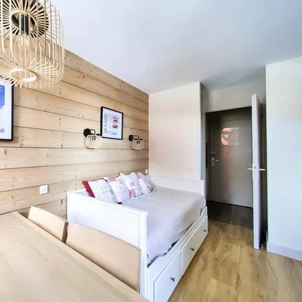 Rent this studio apartment on Macot-la-plagne in Route de la Remise, 73210 Bonnegarde