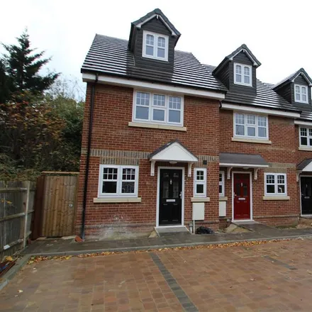 Rent this 3 bed townhouse on Nym Close in Camberley, GU15 3HG