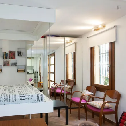 Rent this studio apartment on Carrer de Grau i Torras in 08001 Barcelona, Spain