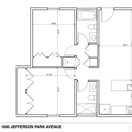Image 9 - 1600 Jefferson Park Avenue, Unit 207 Blazing Saddles - Apartment for rent