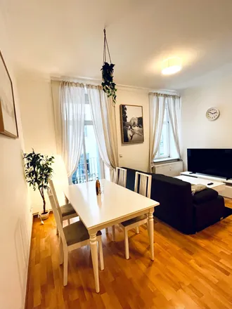 Rent this 1 bed apartment on Hoyerswerdaer Straße 27a in 01099 Dresden, Germany