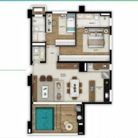 Buy this 2 bed apartment on Californios Restaurante e Choperia in Rua 146, Setor Marista