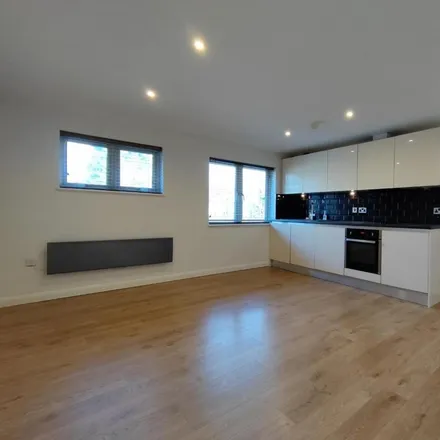 Rent this 1 bed apartment on Pizza Place in Hale Road, Hale Barns