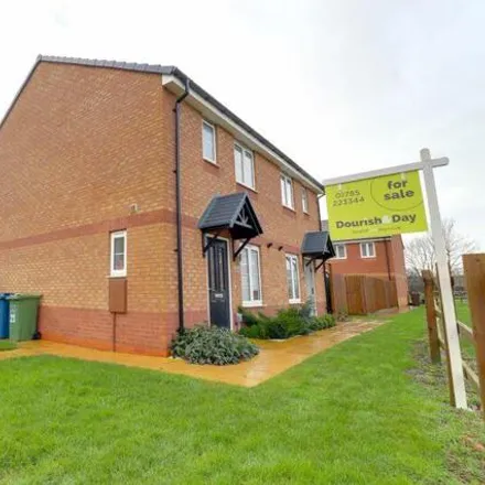 Buy this 3 bed duplex on Harrow Place in Marston, ST16 1GH