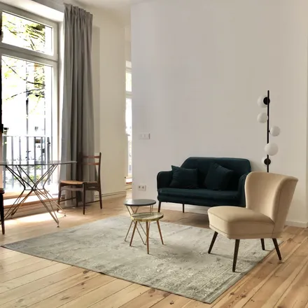 Rent this 1 bed apartment on Käthe-Niederkirchner-Straße 31 in 10407 Berlin, Germany
