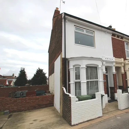 Rent this 3 bed house on North End Baptist Church in 195 Powerscourt Road, Portsmouth