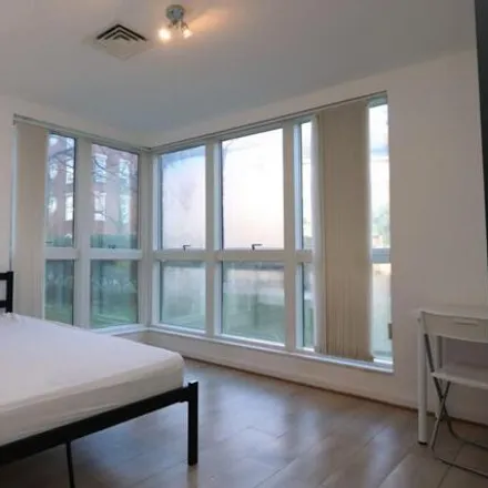 Rent this studio house on Pavillion House in Wolfe Crescent, Canada Water