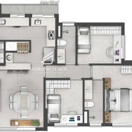 Buy this 3 bed apartment on Rua Mariz e Barros in Petrópolis, Porto Alegre - RS