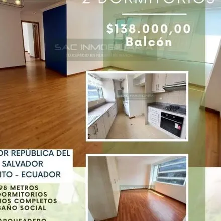 Buy this 2 bed apartment on Centro Commerical in Avenida República de El Salvador 36-170, 170504