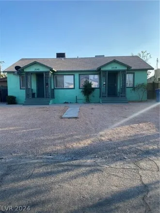 Rent this 2 bed house on 2588 Valley Street in Sunrise Manor, NV 89101