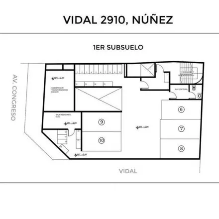 Buy this studio apartment on Vidal 2908 in Núñez, C1429 AAO Buenos Aires
