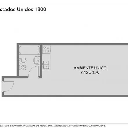 Buy this 1 bed apartment on Estados Unidos 1861 in San Cristóbal, C1080 ABC Buenos Aires