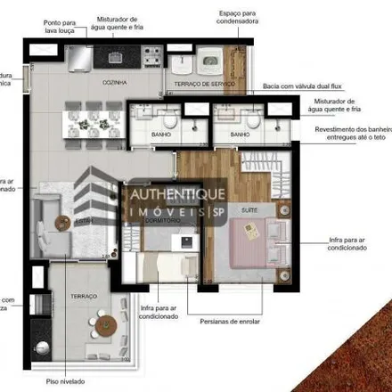 Buy this 2 bed apartment on Rua Dráusio in Butantã, São Paulo - SP