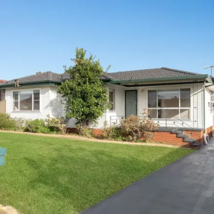 Rent this 3 bed apartment on 7 Hamersley Street in Fairfield West NSW 2165, Australia