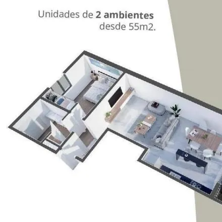 Buy this 1 bed apartment on Las Heras 2326 in Centro, B7600 JUZ Mar del Plata