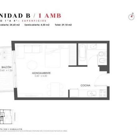 Buy this studio apartment on Avenida La Plata 330 in Almagro, C1223 ACK Buenos Aires