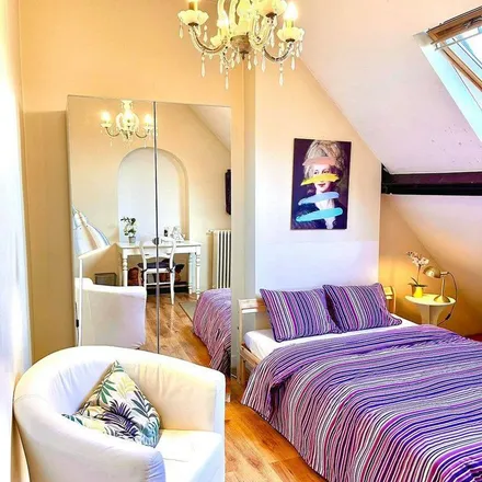 Rent this 1 bed apartment on Rue Gustave Fuss - Gustave Fussstraat 26 in 1030 Schaerbeek - Schaarbeek, Belgium