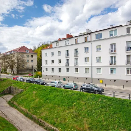 Rent this 2 bed apartment on Kartuska 77B in 80-136 Gdańsk, Poland