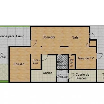Rent this 3 bed house on Avenida Melchor Ocampo 340 in Coyoacán, 04310 Santa Fe