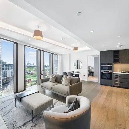 Rent this 1 bed apartment on Carnation Way in Nine Elms, London