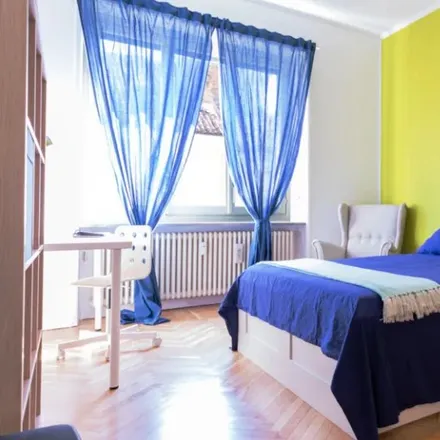 Rent this 9 bed room on Autocentro di polizia in Via Santa Croce, 10123 Turin TO
