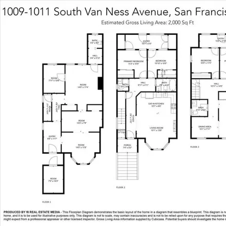 Image 2 - 1009;1011 South Van Ness Avenue, San Francisco, CA 90103, USA - House for sale