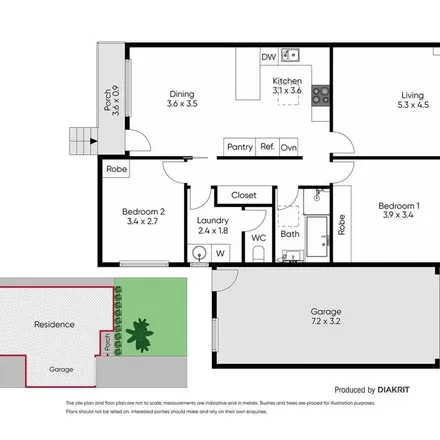 Rent this 2 bed apartment on 252 Dorset Road in Croydon VIC 3136, Australia