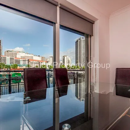 Rent this 2 bed apartment on 12-22 Boardwalk Place in London, E14 5SE