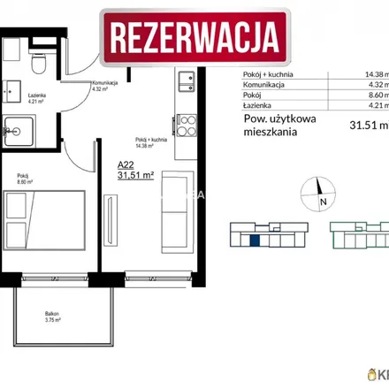 Image 1 - Bieżanowska 253a, 30-836 Krakow, Poland - Apartment for sale