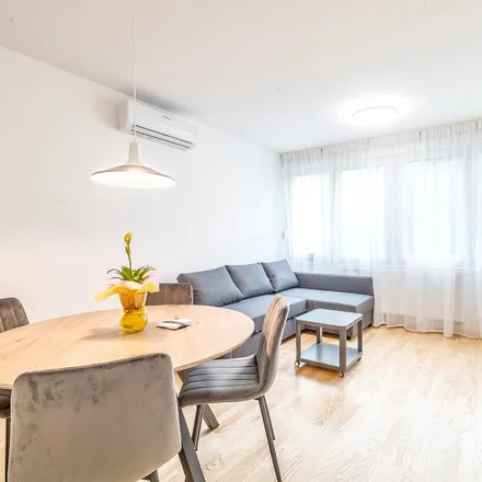 Rent this 1 bed apartment on Ulica Vladimira Vidrića in 10108 City of Zagreb, Croatia