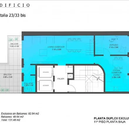 Buy this 2 bed apartment on Pichincha 101 in Alberto Olmedo, Rosario