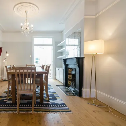 Rent this 5 bed townhouse on Nevis Road in London, SW17 7QX