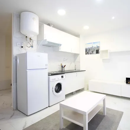 Rent this studio apartment on Calle de Ramón Luján in 28026 Madrid, Spain