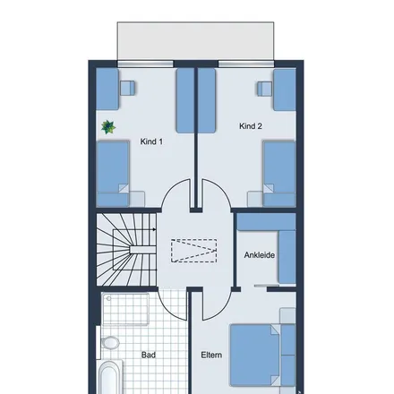 Rent this 4 bed apartment on Hoffmannhaus in Saalplatz 14, 88271 Wilhelmsdorf